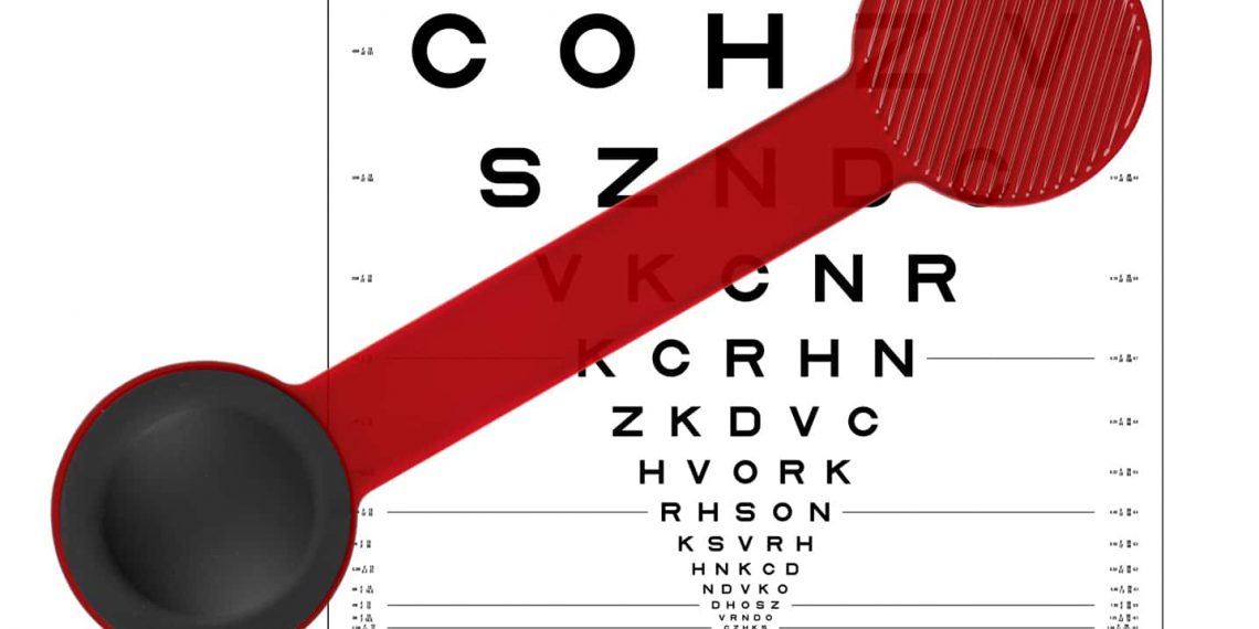 اختبار عصا مادوكس Maddox rod test