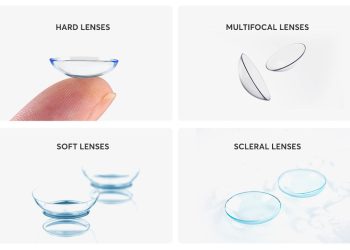 اختيار نوع العدسة اللاصقة Chooses the type of contact lenses