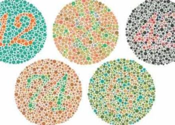 اختبار ايشيهارا ISHIHARA TEST