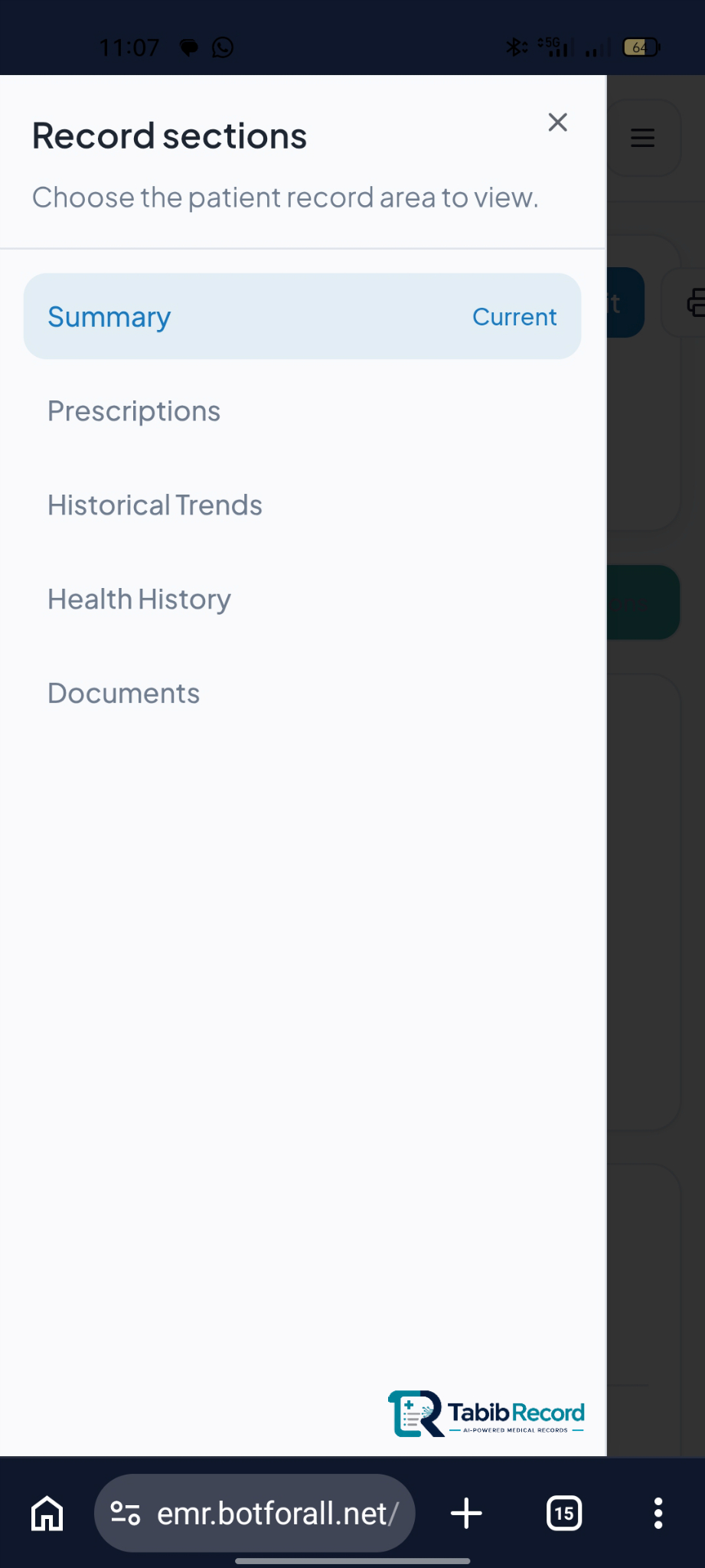 Tabib Record Historical Trends 
